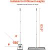 imageVEVOR Lawn Leveling Rake 48quotquotx10quotquot Level Lawn Tool HeavyDuty Lawn Leveler with 78quotquot Steel Extended Handle Yard Leveling Rake Suit for Garden Golf Lawn Farm Green36x10