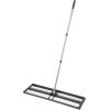 imageVEVOR Lawn Leveling Rake 48quotquotx10quotquot Level Lawn Tool HeavyDuty Lawn Leveler with 78quotquot Steel Extended Handle Yard Leveling Rake Suit for Garden Golf Lawn Farm Green36x10