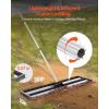 imageVEVOR Lawn Leveling Rake 48quotquotx10quotquot Level Lawn Tool HeavyDuty Lawn Leveler with 78quotquot Steel Extended Handle Yard Leveling Rake Suit for Garden Golf Lawn Farm Green36x10