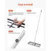 imageVEVOR Lawn Leveling Rake 48quotquotx10quotquot Level Lawn Tool HeavyDuty Lawn Leveler with 78quotquot Steel Extended Handle Yard Leveling Rake Suit for Garden Golf Lawn Farm Green30x10