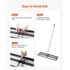 imageVEVOR Lawn Leveling Rake 48quotquotx10quotquot Level Lawn Tool HeavyDuty Lawn Leveler with 78quotquot Steel Extended Handle Yard Leveling Rake Suit for Garden Golf Lawn Farm Green36x10