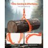 imageVEVOR Log Lifting Tongs 36in 4 Serrated Claw Hook Log Tongs Heavy Duty Steel Swivel Dragging Tongs 3300LBS Log Grapple with Handles Lumber Log Skidding Tongs for Tractors Trucks Forklifts ATVs2 Serrated Claw