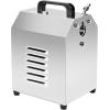 imageVEVOR Manual Meat Mixer 15 Pound Capacity Tank Meat Processing Equipment Stainless Steel Meat Mixer Sausage Mixer Machine with Lid and Handle Ground Beef Hand Mixer SilverCT12
