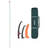 imageVEVOR Manual Pole Saw 38727 ft Extendable Pole Tree Pruner with Scissors Sharp 65Mn Steel Blade Lightweight Fiberglass Handle Pole for High Branch Trimming Pruning Tool for Palms and ShrubsTree Pruner with Scissors