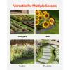 imageVEVOR Metal Landscape Edging 8 Packs 72 in RustResistant Aluminum Alloy Landscape Edging Bendable Garden Edging Border Heavy Duty Lawn Edging Fence for Flower Bed Yard Pathway10 Packs 60 in