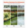 imageVEVOR Metal Landscape Edging 8 Packs 72 in RustResistant Aluminum Alloy Landscape Edging Bendable Garden Edging Border Heavy Duty Lawn Edging Fence for Flower Bed Yard Pathway10 Packs 60 in
