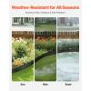 imageVEVOR Metal Landscape Edging 8 Packs 72 in RustResistant Aluminum Alloy Landscape Edging Bendable Garden Edging Border Heavy Duty Lawn Edging Fence for Flower Bed Yard Pathway8 Packs 72 in