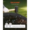 imageVEVOR Metal Landscape Edging 8 Packs 72 in RustResistant Aluminum Alloy Landscape Edging Bendable Garden Edging Border Heavy Duty Lawn Edging Fence for Flower Bed Yard Pathway8 Packs 72 in