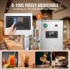 imageVEVOR Milk Tea Shaker Electric Milk Tea Maker Machine 0180s Adjustable Milk Tea Shake Mixer Machine with 750ML Stainless Steels Cup for Bubble Tea Boba Tea Juice Coffee Milk WineSingle 750ML