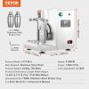 imageVEVOR Milk Tea Shaker Electric Milk Tea Maker Machine 0180s Adjustable Milk Tea Shake Mixer Machine with 750ML Stainless Steels Cup for Bubble Tea Boba Tea Juice Coffee Milk WineDouble 750ML