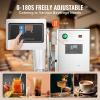 imageVEVOR Milk Tea Shaker Electric Milk Tea Maker Machine 0180s Adjustable Milk Tea Shake Mixer Machine with 750ML Stainless Steels Cup for Bubble Tea Boba Tea Juice Coffee Milk WineDouble 1000ML