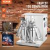 imageVEVOR Milk Tea Shaker Electric Milk Tea Maker Machine 0180s Adjustable Milk Tea Shake Mixer Machine with 750ML Stainless Steels Cup for Bubble Tea Boba Tea Juice Coffee Milk WineDouble 750ML