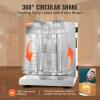 imageVEVOR Milk Tea Shaker Electric Milk Tea Maker Machine 0180s Adjustable Milk Tea Shake Mixer Machine with 750ML Stainless Steels Cup for Bubble Tea Boba Tea Juice Coffee Milk WineDouble 1000ML