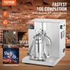 imageVEVOR Milk Tea Shaker Electric Milk Tea Maker Machine 0180s Adjustable Milk Tea Shake Mixer Machine with 750ML Stainless Steels Cup for Bubble Tea Boba Tea Juice Coffee Milk WineSingle 750ML