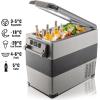 imageVEVOR NLS45 12 Volt Car Refrigerator Fridge 32 L Dual Zone Portable Freezer 468 Adjustable Range 1224V DC and 100240V AC Compressor Cooler for Outdoor Camping RV Bule and greySingle Zone 58QT