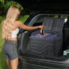imageVEVOR NLS45 12 Volt Car Refrigerator Fridge 32 L Dual Zone Portable Freezer 468 Adjustable Range 1224V DC and 100240V AC Compressor Cooler for Outdoor Camping RV Bule and greyDual Zone 423QT