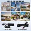 imageVEVOR NLS45 12 Volt Car Refrigerator Fridge 32 L Dual Zone Portable Freezer 468 Adjustable Range 1224V DC and 100240V AC Compressor Cooler for Outdoor Camping RV Bule and greyDual Zone 338QT