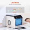 imageVEVOR Nugget Ice Maker 33lbs24H Pebble Ice Maker with Self Cleaning Chewable Ice Maker with Ice Scoop ampamp Drip Tray Stainless Steel Ice Machine with Convenient Ice Transfer for Home Kitchen Office