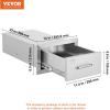 imageVEVOR Outdoor Kitchen Trash Drawer 197quotW x 29quotH x 157quotD Inch Outdoor Kitchen Drawers Stainless Steel for Outdoor BBQ Island KitchenAccess Drawer