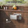 imageVEVOR Outdoor Kitchen Trash Drawer 197quotW x 29quotH x 157quotD Inch Outdoor Kitchen Drawers Stainless Steel for Outdoor BBQ Island KitchenAccess Drawer