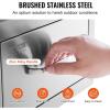 imageVEVOR Outdoor Kitchen Trash Drawer 197quotW x 29quotH x 157quotD Inch Outdoor Kitchen Drawers Stainless Steel for Outdoor BBQ Island KitchenAccess Drawer