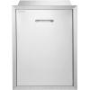 imageVEVOR Outdoor Kitchen Trash Drawer 197quotW x 29quotH x 157quotD Inch Outdoor Kitchen Drawers Stainless Steel for Outdoor BBQ Island KitchenBin