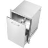imageVEVOR Outdoor Kitchen Trash Drawer 197quotW x 29quotH x 157quotD Inch Outdoor Kitchen Drawers Stainless Steel for Outdoor BBQ Island KitchenBin