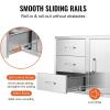 imageVEVOR Outdoor Kitchen Trash Drawer 197quotW x 29quotH x 157quotD Inch Outdoor Kitchen Drawers Stainless Steel for Outdoor BBQ Island KitchenDrawer and Door Combo