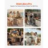 imageVEVOR Outdoor Kitchen Trash Drawer 197quotW x 29quotH x 157quotD Inch Outdoor Kitchen Drawers Stainless Steel for Outdoor BBQ Island KitchenModern