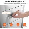 imageVEVOR Outdoor Kitchen Trash Drawer 197quotW x 29quotH x 157quotD Inch Outdoor Kitchen Drawers Stainless Steel for Outdoor BBQ Island KitchenTriple Access Drawer