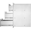 imageVEVOR Outdoor Kitchen Trash Drawer 197quotW x 29quotH x 157quotD Inch Outdoor Kitchen Drawers Stainless Steel for Outdoor BBQ Island KitchenVertical