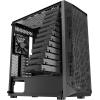 imageVEVOR PC Gaming Case MidTower Computer Case with HighAirflow Tempered Glass Panel Dust Filter 2 x 120 mm Fans Cable Management for GPU up to 360 mm in Length Compatible with ATXMATXITXMidTower