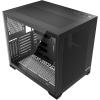 imageVEVOR PC Gaming Case MidTower Computer Case with HighAirflow Tempered Glass Panel Dust Filter 2 x 120 mm Fans Cable Management for GPU up to 360 mm in Length Compatible with ATXMATXITXMidTower