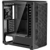 imageVEVOR PC Gaming Case MidTower Computer Case with HighAirflow Tempered Glass Panel Dust Filter 2 x 120 mm Fans Cable Management for GPU up to 360 mm in Length Compatible with ATXMATXITXMidTower