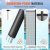imageVEVOR Pool Fence 4 x 12 FT Pool Fences for Inground Pools Removable Pool Fencing Easy DIY Installation Swimming Pool Fence 340gms Teslin PVC Pool Fence Mesh Protects Kids and PetsStainless Feet
