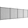 imageVEVOR Pool Fence 4 x 12 FT Pool Fences for Inground Pools Removable Pool Fencing Easy DIY Installation Swimming Pool Fence 340gms Teslin PVC Pool Fence Mesh Protects Kids and PetsStainless Feet