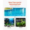 imageVEVOR Pool Filter Balls for Sand Filter 4 lbs Filter Balls Replace Pool Filter Sand Reusable Blue Polyester Fiber Filter Media with Wash Bag for Swimming Pool Aquarium Tank Above Ground PoolBlue