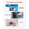 imageVEVOR Pool Filter Balls for Sand Filter 4 lbs Filter Balls Replace Pool Filter Sand Reusable Blue Polyester Fiber Filter Media with Wash Bag for Swimming Pool Aquarium Tank Above Ground PoolBlue