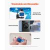 imageVEVOR Pool Filter Balls for Sand Filter 4 lbs Filter Balls Replace Pool Filter Sand Reusable Blue Polyester Fiber Filter Media with Wash Bag for Swimming Pool Aquarium Tank Above Ground PoolBlue