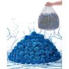 imageVEVOR Pool Filter Balls for Sand Filter 4 lbs Filter Balls Replace Pool Filter Sand Reusable Blue Polyester Fiber Filter Media with Wash Bag for Swimming Pool Aquarium Tank Above Ground PoolBlue