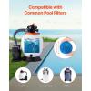 imageVEVOR Pool Filter Balls for Sand Filter 4 lbs Filter Balls Replace Pool Filter Sand Reusable Blue Polyester Fiber Filter Media with Wash Bag for Swimming Pool Aquarium Tank Above Ground PoolBlue