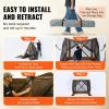 imageVEVOR Pop Up Gazebo Screen Tent 6 Sided Canopy Sun Shelter with 6 Removable Privacy Wind Cloths ampamp Mesh Windows 10x10FT Quick Set Screen Tent with Mosquito Netting Army GreenBrown