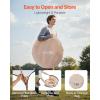 imageVEVOR Pop up Sports Tent 8 Sizes Optional Clear Bubble Tent for 16 Person Waterproof Outdoor Pod with Floor Mat ampamp Top Cover Garden Igloo Dome Tents Camping Shelter for Sports WatchingBeige  Clear Sports Tent Pop Up Tent