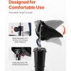 imageVEVOR Portable Shampoo Bowl Shampoo Sink for Washing Hair with Electric Pump Includes 2 Buckets 2 Showerheads Drain Hose Height and Angle Adjustable Portable Wash Bowl for Home Salon Use BlackHair sink wdouble bucket  foot switch