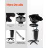 imageVEVOR Portable Shampoo Bowl Shampoo Sink for Washing Hair with Electric Pump Includes 2 Buckets 2 Showerheads Drain Hose Height and Angle Adjustable Portable Wash Bowl for Home Salon Use BlackHair sink w 1 bucket  storage basin