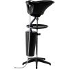imageVEVOR Portable Shampoo Bowl Shampoo Sink for Washing Hair with Electric Pump Includes 2 Buckets 2 Showerheads Drain Hose Height and Angle Adjustable Portable Wash Bowl for Home Salon Use BlackHair sink w 1 bucket  storage basin