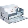 imageVEVOR Poultry Feeder 25lbs Capacity Feed Chicken Feeder with Lid ampamp Lock Outdoor Coop Food Dispenser No Waste Weatherproof Galvanized Metal Feeder for Ducks GeeseGalvanized