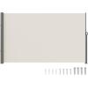 imageVEVOR Retractable Side Awning UV 50 71x 236 Full Aluminum RustProof Patio Sunshine Screen 280 g Thicken Privacy Divider ampamp Wind Screen for Courtyard Balcony Roof Terraces and Pools GrayBeige