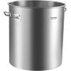 imageVEVOR Stainless Steel Stockpot 84 Quart Large Cooking Pots Cookware Sauce Pot with Basket Lid and Handle Heavy Duty Commercial Grade Stock Pot Sanding Treatment for Large Groups Events Silver571 Quarts