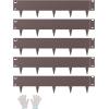 imageVEVOR Steel Landscape Edging 5 Packs 39 x 3 in RustResistant Metal Landscape Edging Bendable Garden Edging Border Heavy Duty Lawn Edging EasytoInstall Flower Bed Yard Pathway Divider Black39 L x 5 H